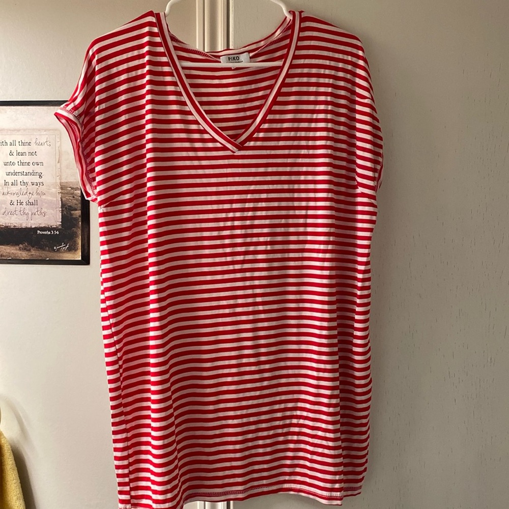 PIKO brand cap sleeve top